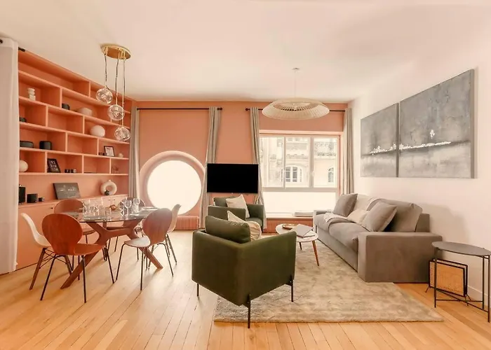 アパート Modern 2 Bedrooms Near Louvre